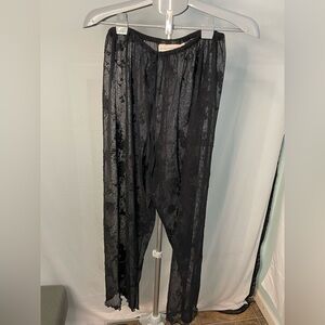 Victoria’s Secret Black Lace Pants Medium‎